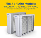 AprilAire 210 MERV 11 Replacement Air Filter for Whole House Air Purifiers 20x25x4 – Pack of 1