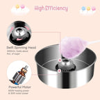 ROVSUN 21 Inch Cotton Candy Machine Cart