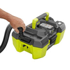 ONE+ 18V Lithium-Ion Cordless 3 Gal. Project Wet/Dry Vacuum with Accessory Storage, 4.0 Ah Battery, and Charger P3240KN