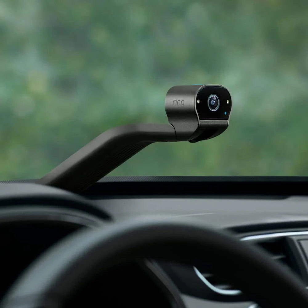 Ring Car Cam Dual Facing HD Vehicle Security Camera with Night Vision & Motion Alerts