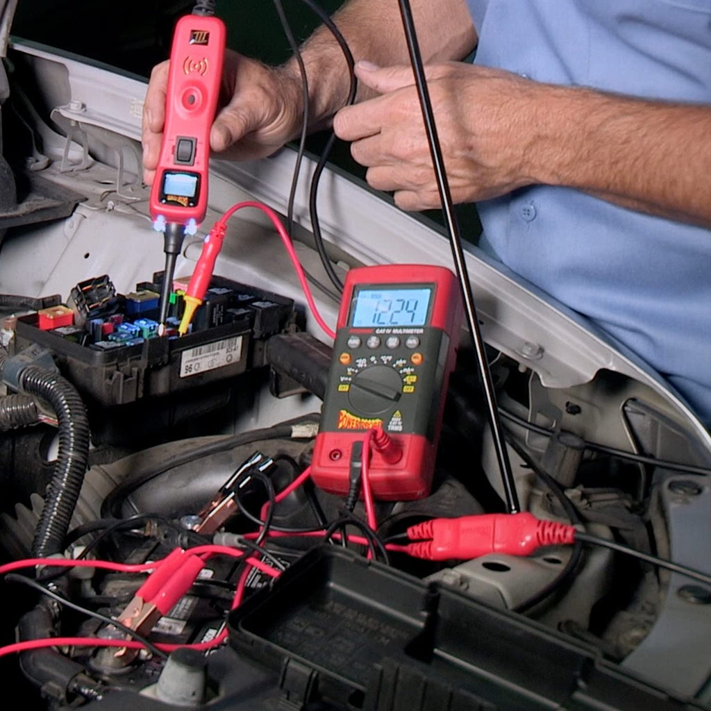 Power Probe Professional Electrical Test Kit - Red