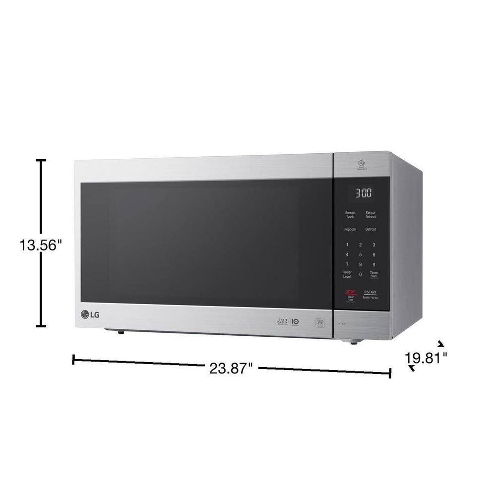 Electronics LMC2075ST NeoChef 24 in. Width 2.0 cu.ft. Stainless Steel 1200-Watt Countertop Microwave