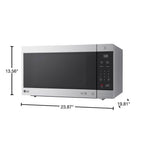Electronics LMC2075ST NeoChef 24 in. Width 2.0 cu.ft. Stainless Steel 1200-Watt Countertop Microwave