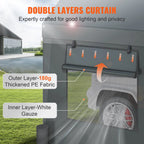 VEVOR Carport 10x20ft, Car Canopy Portable Garage