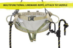 UIIHUNT Tree Saddle Hunting Kit, Platform, Saddle, Climbing Gear