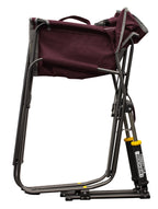 GCI Outdoor Freestyle Rocker Foldable Rocking Camp Chair, Maroon