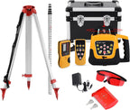 Iglobalbuy Self Leveling Rotary Laser Level System Kit with Surveying Tripod