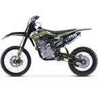 MotoTec X5 250cc 4-Stroke Gas Dirt Bike Black