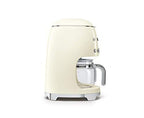Smeg Retro Style Coffee Maker Machine, 173 x 128 x 113, Cream