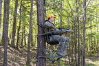 Summit Viper SD Climbing Treestand �� Lightweight Aluminum, Foam Padded Seat, 300 lbs Capacity, Includes Safety Harness