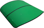 HECASA Green Tractor Canopy for ROPS Tractors, 48′′x52′′, Fits 2′′x2′′ or 2′′x3′′ ROPS, Easy Bolt-On Installation