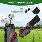 XDriveMax 8 Pieces Complete Mens Golf Club Set
