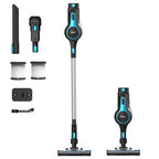 INSE Cordless Vacuum Cleaner, 6-in-1 Lightweight Stick with 20000PA Suction, LED Brush, 1.2L Dustbin, for Carpet & Hard Floor