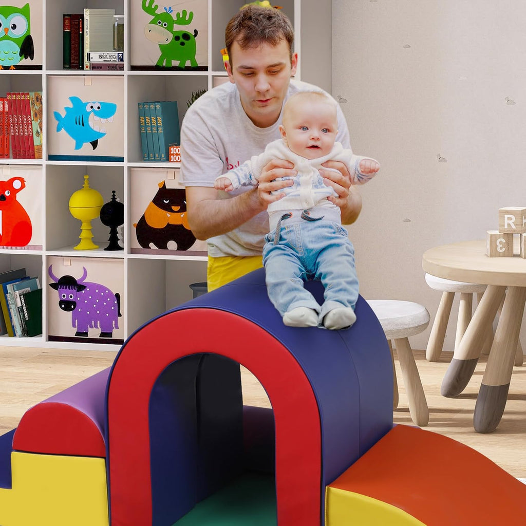 TODEFULL 10 Piece Foam Climbing Blocks, Soft Climbing Toys