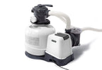 INTEX 26651EG SX3000 Krystal Clear Sand Filter Pump for Above Ground Pools, 16in, Light gray