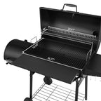 Royal Gourmet 30" BBQ Charcoal Grill and Offset Smoker
