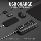 NOCO Boost XL GB50 1500 Amp 12-Volt UltraSafe Lithium Jump Starter Box, Car Battery Booster Pack, Portable Power Bank Charger, and Jumper Cables for up to 7-Liter Gasoline and 4-Liter Diesel Engines