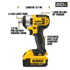 20 V MAX Lithium Ion 1/2 In. Impact Wrench Kit with Detent Pin