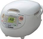 2025 Zojirushi, Made in Japan Neuro Fuzzy Rice Cooker, 5.5-Cup, Premium White