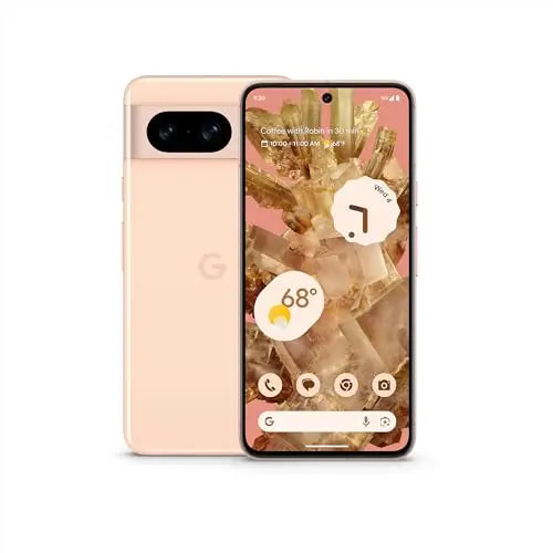 Google Pixel 8 Unlocked 5G Smartphone, 128GB, Obsidian – Advanced Camera, 24-Hr Battery, Android 13, 6.2′′ Display
