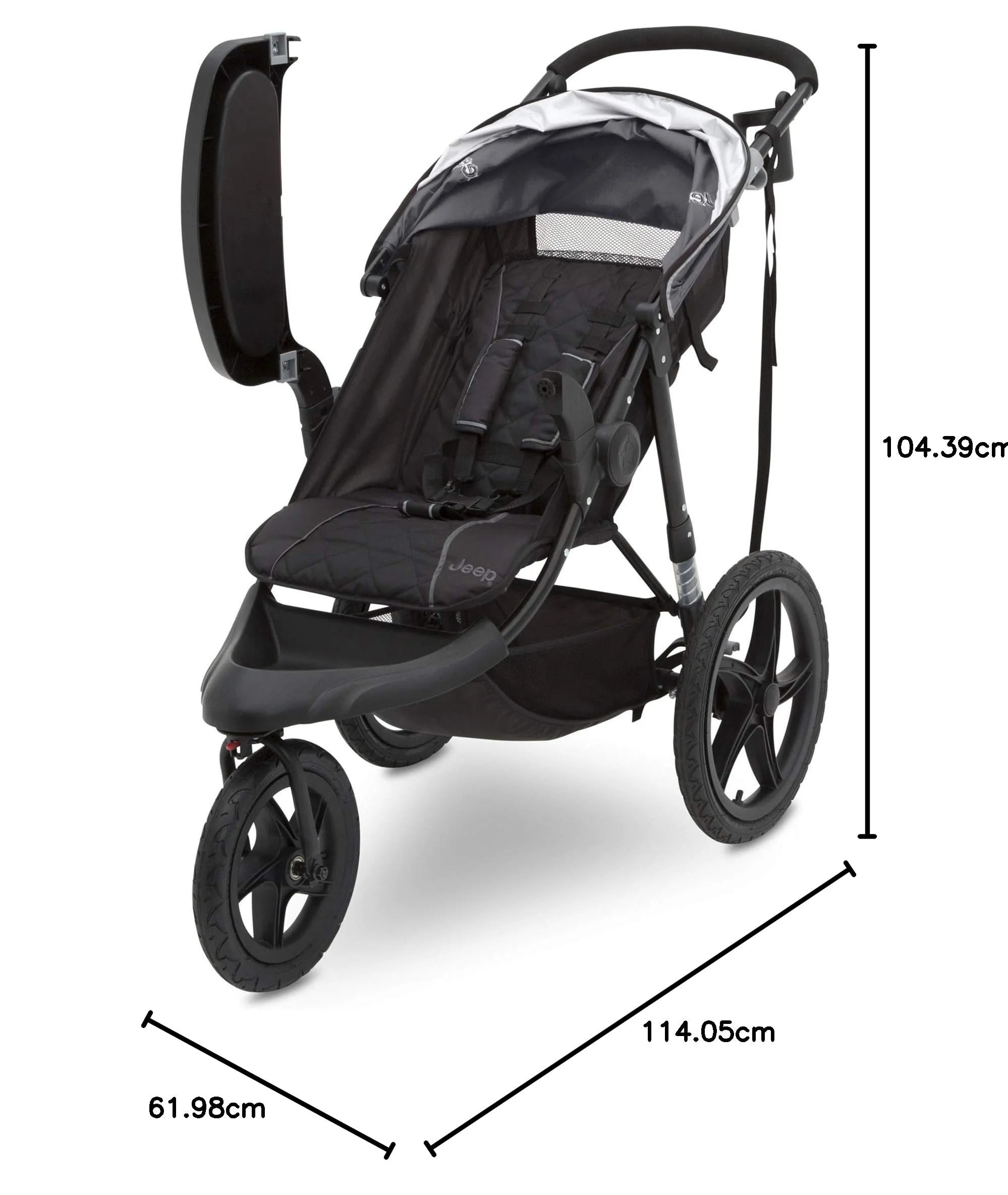 Jeep Classic Jogging Stroller by Delta Children