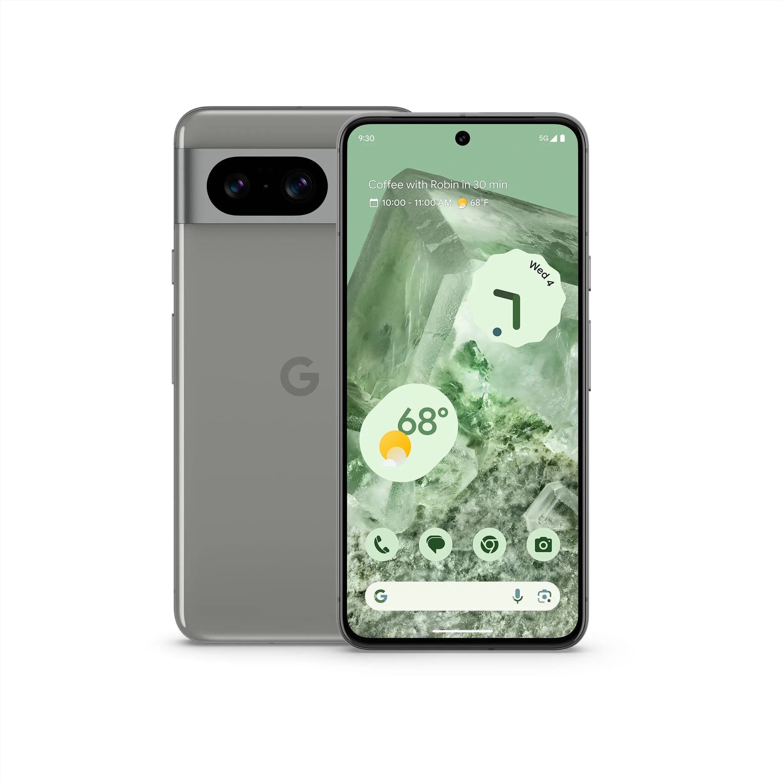 Google Pixel 8 Unlocked 5G Smartphone, 128GB, Obsidian – Advanced Camera, 24-Hr Battery, Android 13, 6.2′′ Display