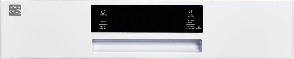 Kenmore 24" Built-In Stainless Steel Tub Dishwasher with Adjustable Rack