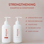 2025 Shampoo and Conditioner Set for Stronger Hair – Vegan  Clinically Tested Biotin Shampoo with Nourishing Oils and Vitamins – Rose Hips 14oz (Pack of 2)