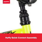 Huffy Rock It 18′′ Kids Bicycle, Neon Yellow, Single-Speed, Training Wheels, Ages 5+, Steel Frame