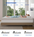 KOANTTI 12 Inch Medium Firm Memory Foam Mattresse