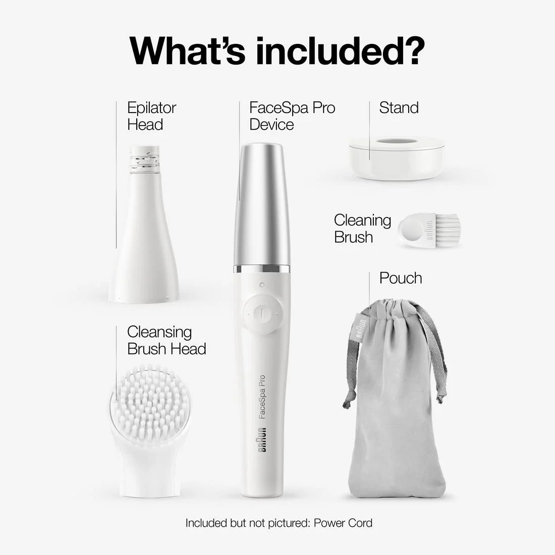 Braun Face Epilator Facespa Pro 910 for Women