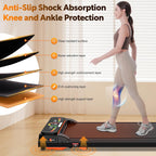 Lysole Walking Pad Treadmil with Remote Control Large LED Display