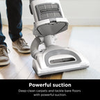 Shark NV360 Navigator Lift-Away Deluxe Upright Vacuum with Large Dust Cup Capacity, HEPA Filter, Swivel Steering, Upholstery Tool & Crevice Tool, Blue