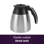 Mr. Coffee 10-Cup Programmable Coffee Maker, Insulated Thermal Carafe