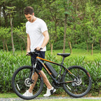 ANCHEER Electric Bike Electric Mountain Bike 350W Ebike 26” Electric Bicycle, 20MPH Adults Ebike with Removable 7.8/10.4Ah Battery, Professional 21 Speed Gears