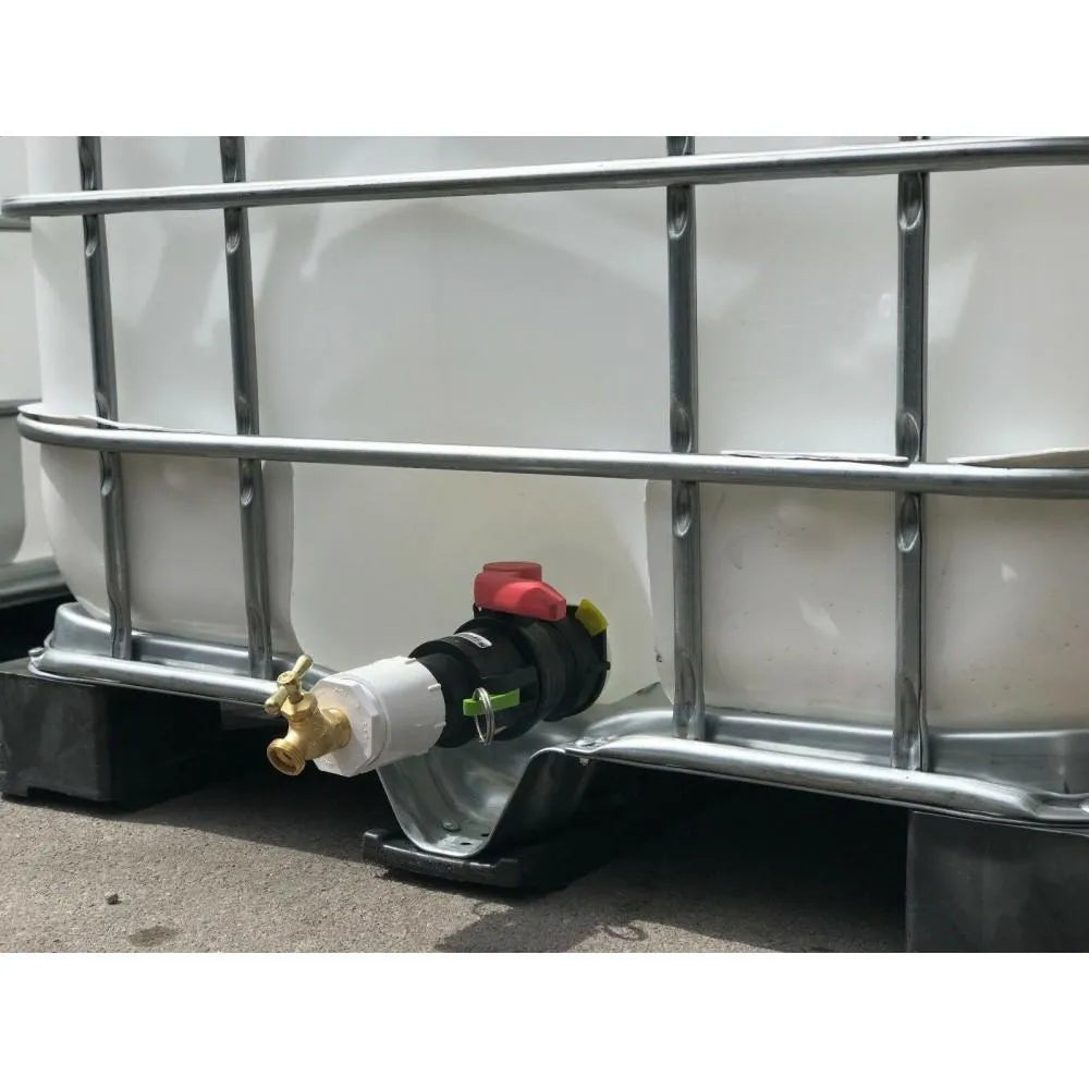 330 Gallon Rainwater Harvesting Container and Food Grade IBC Drinking Water