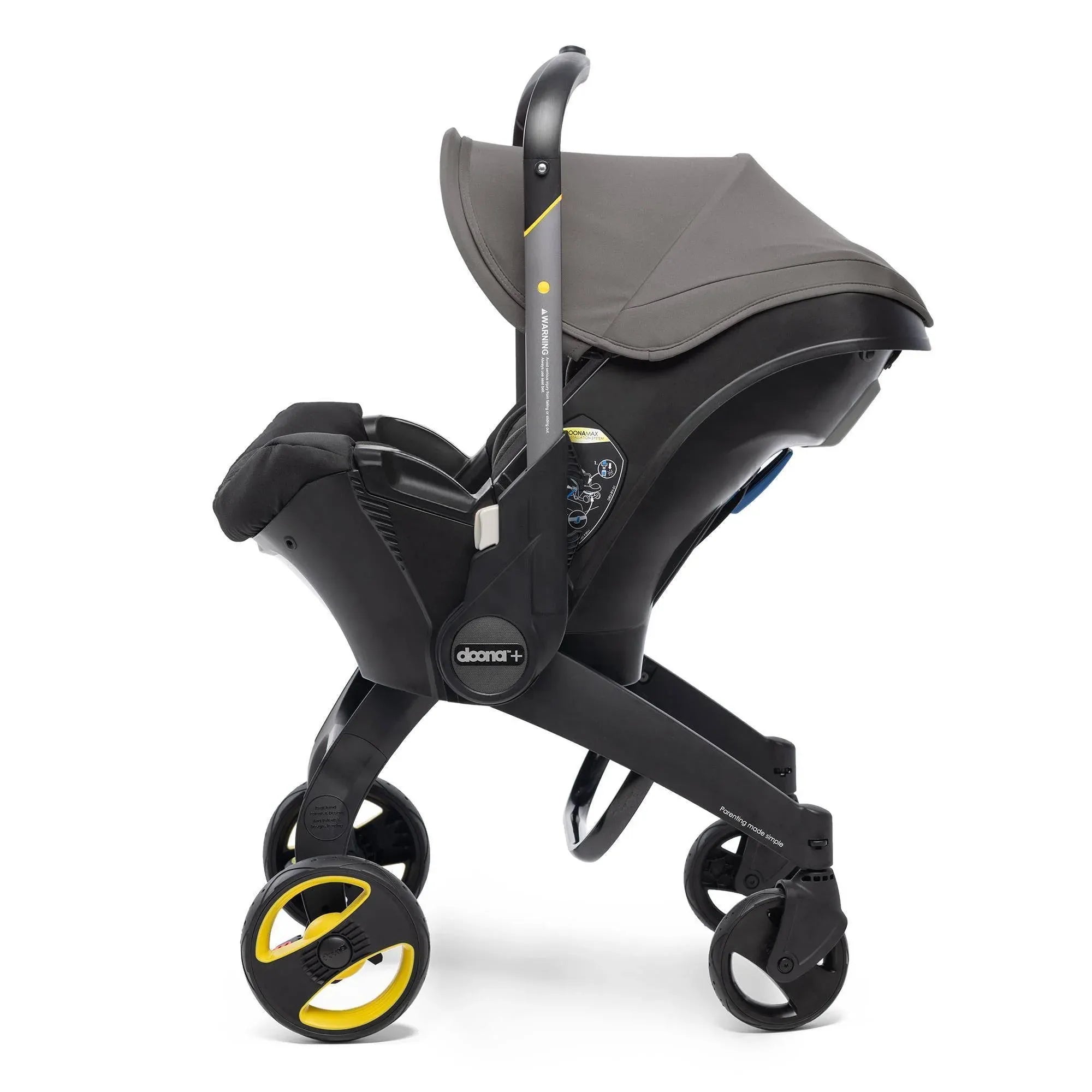 Doona Infant Car Seat u0026 Stroller - Grey Hound
