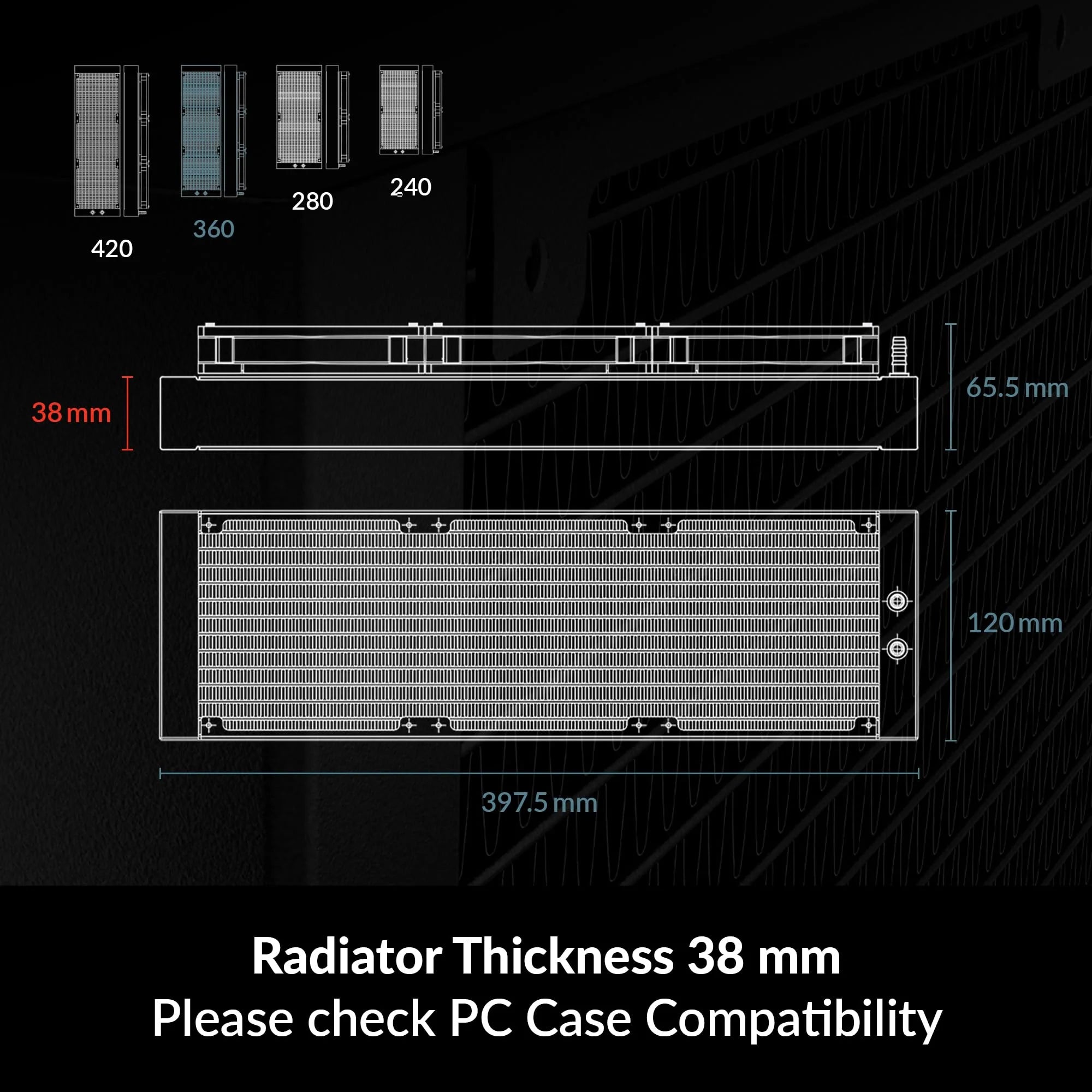 ARCTIC Liquid Freezer III 360 A-RGB, PC, CPU AIO Water Cooler