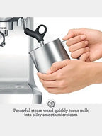 Breville Barista Express BES870XL Espresso Machine, Brushed Stainless Steel, Manual, Built-in Grinder, 67 oz Water Tank