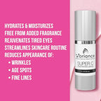 2025 Vibriance Super C Serum for Mature Skin  Made in USA  All-In-One Formula Hydrates  Firms  Lifts  Smooths  Targets Age Spots  Wrinkles  Vitamin C Serum; 1 fl oz – Pack of 2