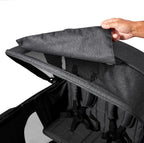 Stroller Wagon, 4 Seater Wagon Stroller for Kids with Low Sides, Baby Stroller Wagon, Quad Stroller