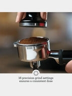 Breville Barista Express BES870XL Espresso Machine, Brushed Stainless Steel, Manual, Built-in Grinder, 67 oz Water Tank