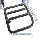 My Beach Cart Heavy Duty Folding Cart with 12′′ Balloon Tires, Aluminum Frame, Adjustable Handle, Large Mesh Bag for Sand