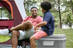Coleman Classic Series Insulated Portable Wheeled Cooler, Leak-Resistant Outdoor Hard Cooler Keeps Ice up to 5 Days, 100-Quart