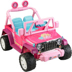 Power Wheels Barbie Jammin Jeep Wrangler