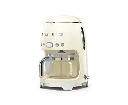 Smeg Retro Style Coffee Maker Machine, 173 x 128 x 113, Cream