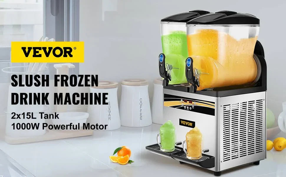 VEVOR   Commercial Slushy Machine Slushie Machine