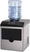 Ice Maker with Water Dispenser -Ice Cubes ready in 8 Minutes with Ice Scoop