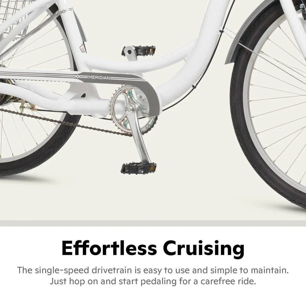 Schwinn Meridian Adult Tricycle Bike Three Wheel Beach Cruiser