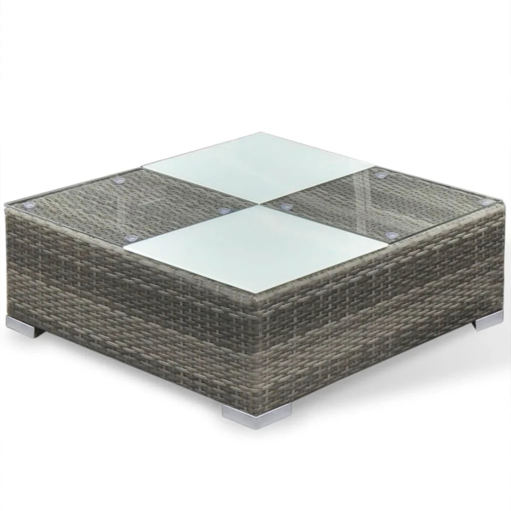 5 Seater Rattan Garden Lounge Set With Cushions